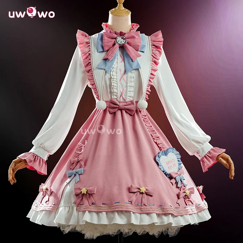 SN55UWOWO Collab series: Game Identity V Emma Woodss Gardener Cat Cosplay Costume$5Q@1