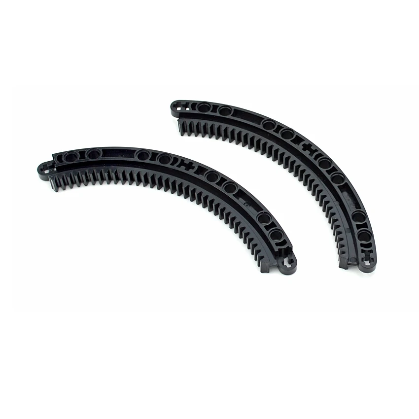 Technology Parts Building Blocks Turntable Small Bottom +Top Gear Rack 11x11 Curved 99009 99010 24121 MOC Bricks Toys Accessory