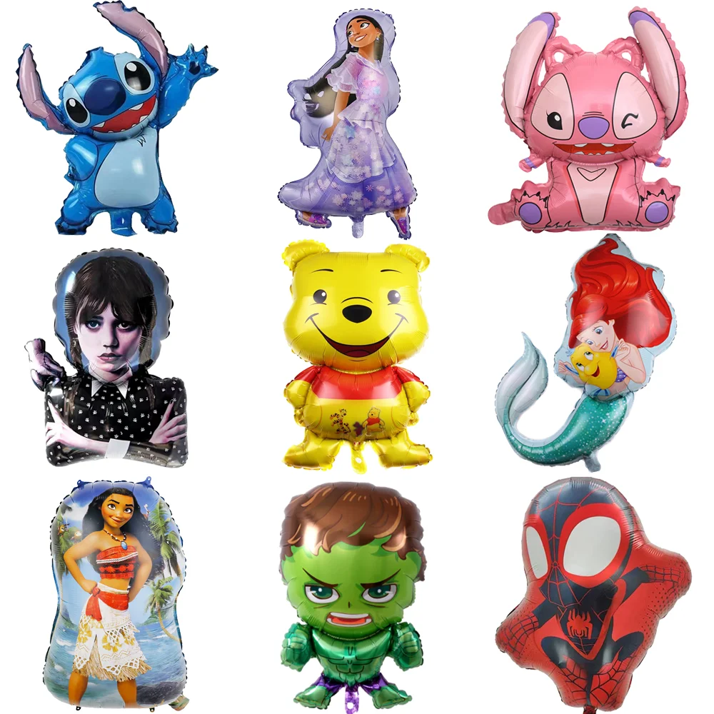 1pc Disney Various Shapes Children Toy Inflatable Helium Foil Balloon Happy Birthday Baby Shower Party Decoration Wholesale