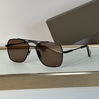 Unisex Metal Men's Sunglasses DTS 111 Fashion Square Alloy Sunglasses Flight 007 man Stylish women's eyepieces