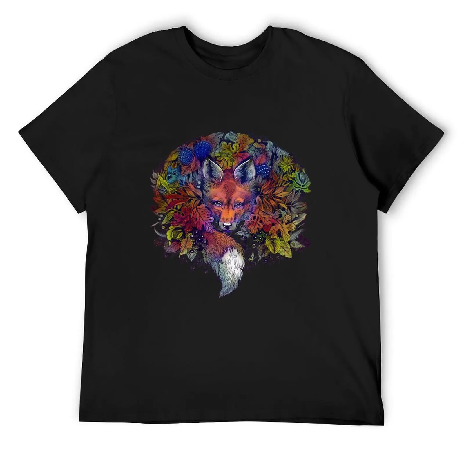 

Rainbow Hiding Fox T-Shirt