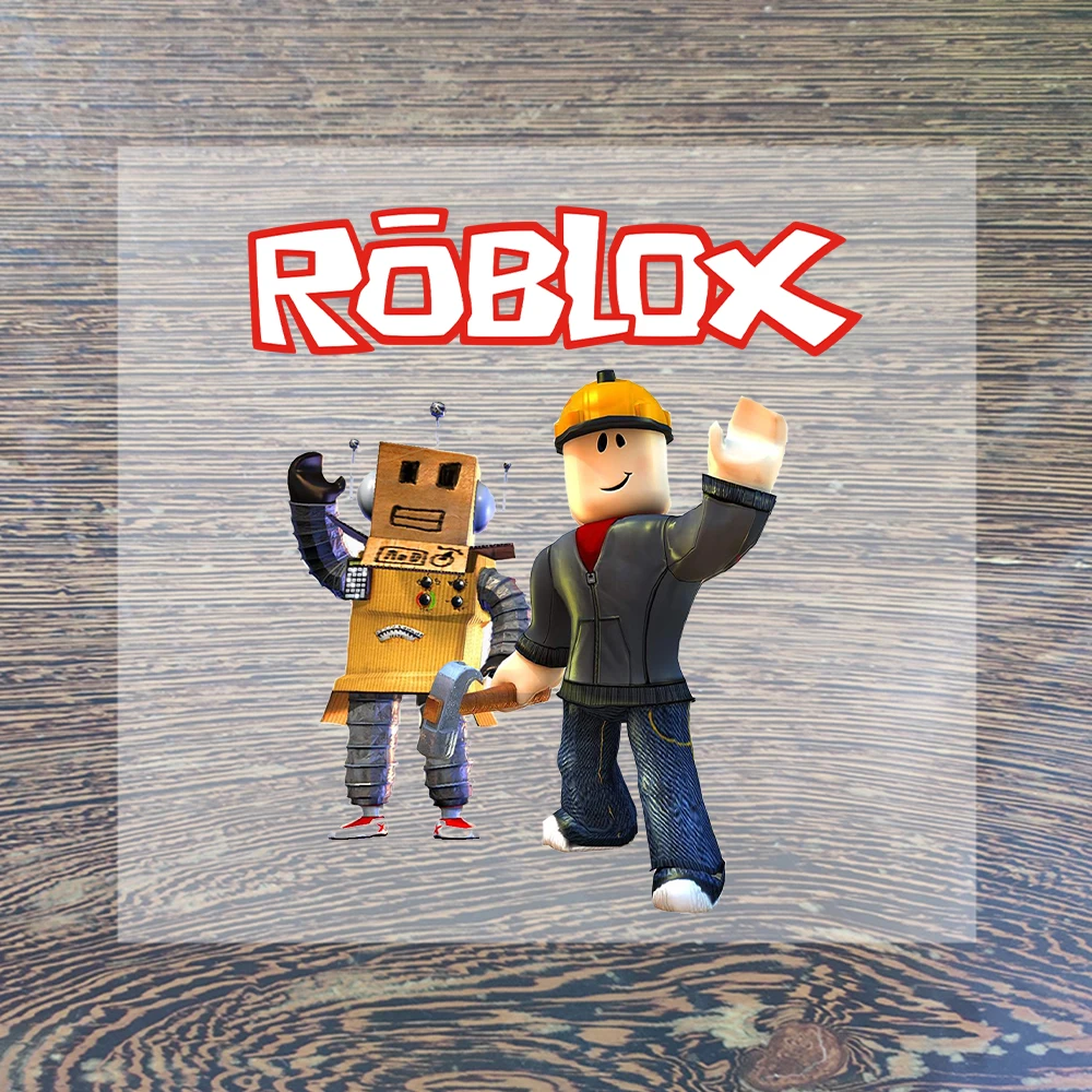 Roblox الكرتون الحديد على بقع للملابس Kawaii لعبة شخصية DIY تي شيرت بلايز نقل الحرارة التصحيح هدايا عيد ميلاد الاطفال