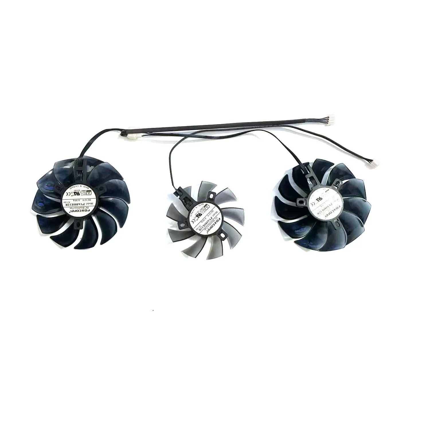 Kolorowy wentylator GPU Colorful IGame GeForce RTX 2080 Ti 2080 2070 2060 GTX 1660 1660Ti 85mm 75mm 4pin PVA080E12R — zdjęcie produktu 2