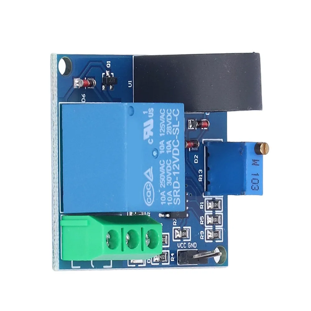 5A AC Current Sensor 12V Industrial Current Detection Sensor Switch Output Overcurrent Protection Switch Current Monitoring