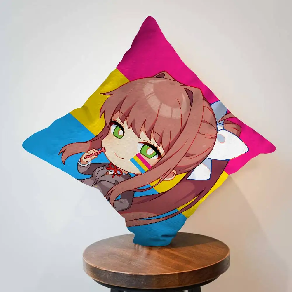 D-Doki Anime Doki Girl L-Literature Club Lucky Dragon pillow cover sofa cushion cover home room decoration children gift