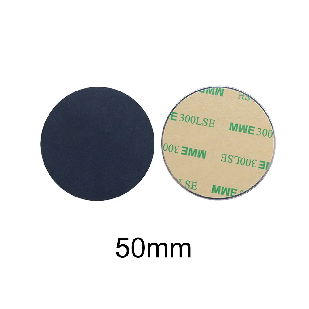 JCD 10 stücke Schwarz Magnetische Metall Platte Für Auto Telefon Halter Universal Eisen Blatt Disk Aufkleber Halterung Handy Magnet stehen