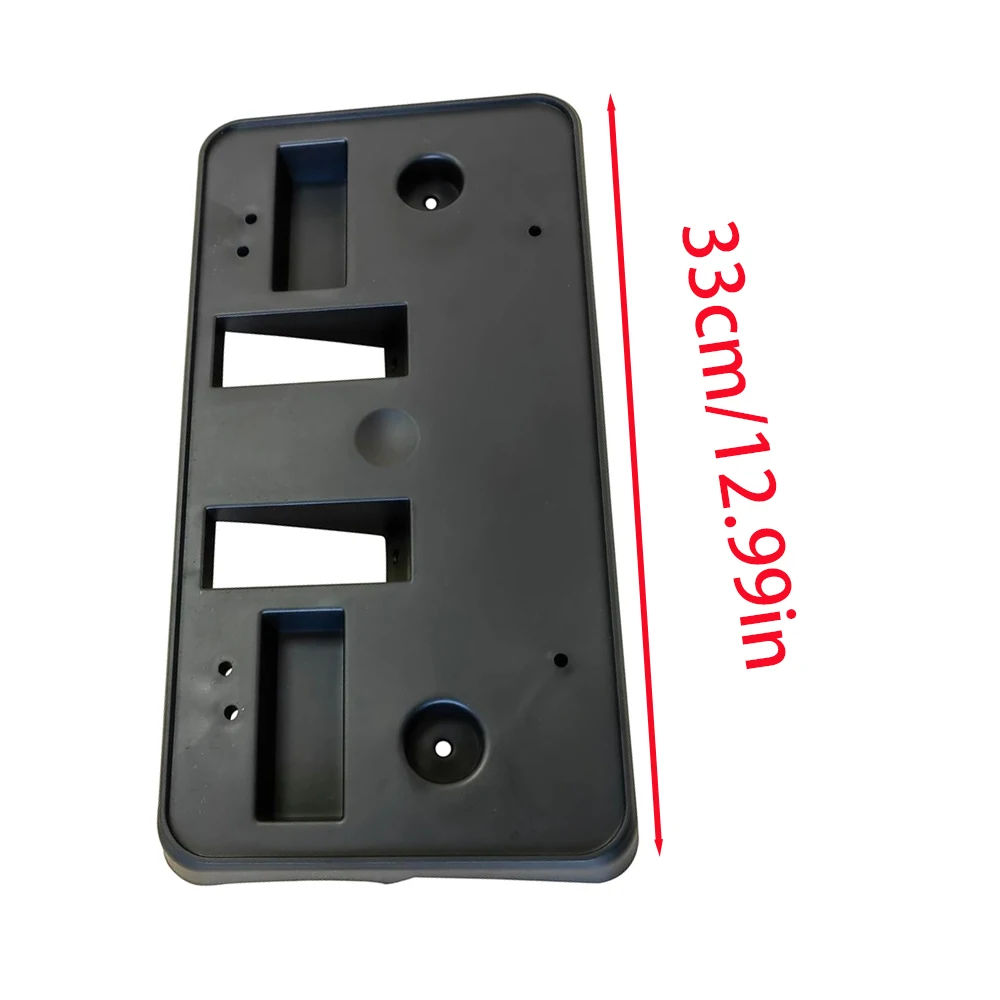 Picture 6: Front Bumper License Plate Frame Mounting Bracket Holder 84428907 GM1068198 For GMC Sierra 1500 SLE Base Limited Elevation