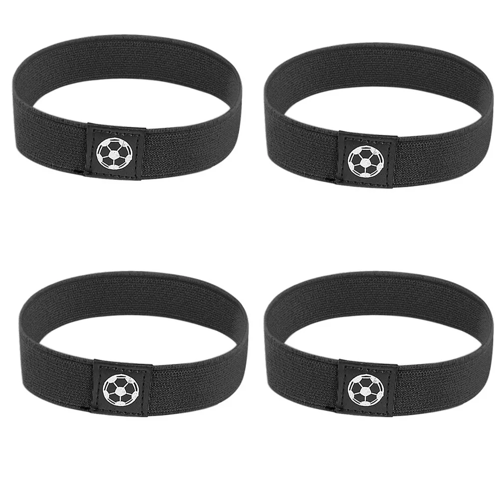 4pcs Practical Anti Slip Soccer Cleat Covers Quick-Release Elastic Shoe Protectors Durable Cleat Locking Covers Soccer