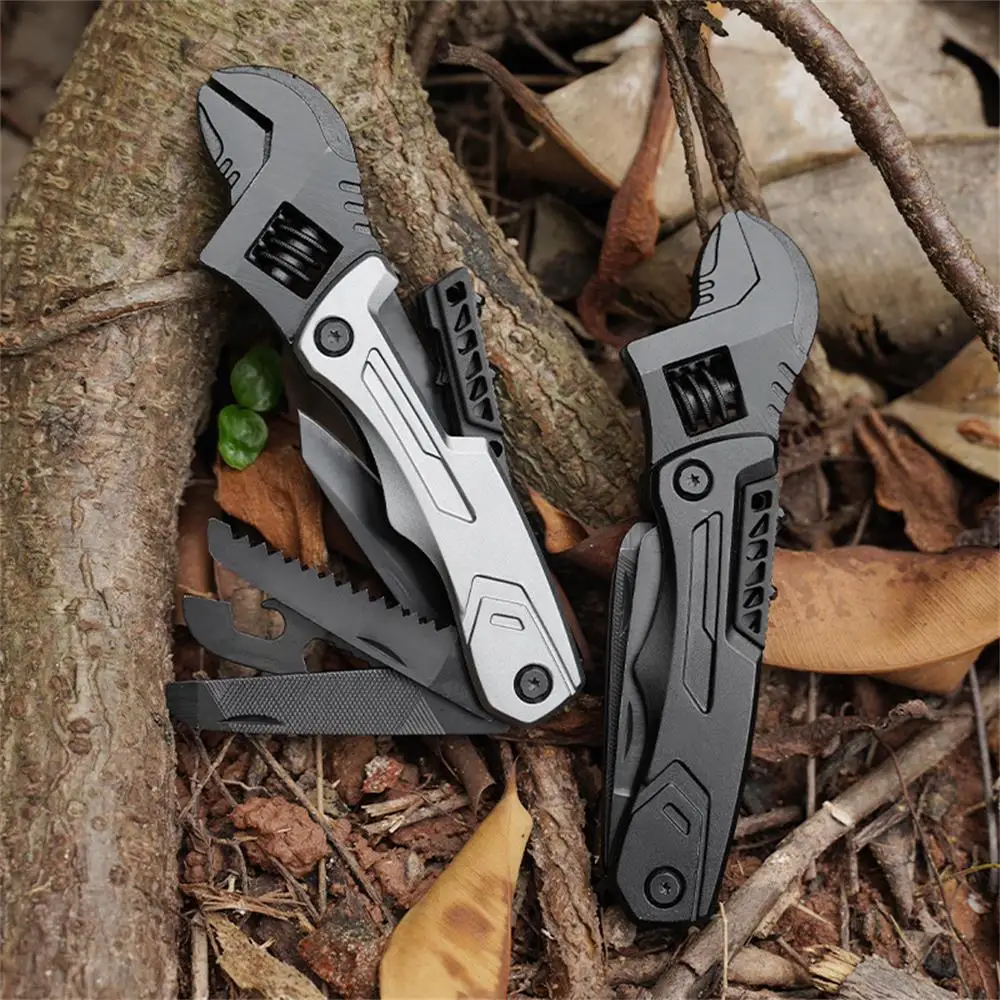 

Multifunctional Pliers Outdoor Home Compact Portable Emergency Folding Knife Pliers Wrench Tool Car Portable Pliers Tool 1PC