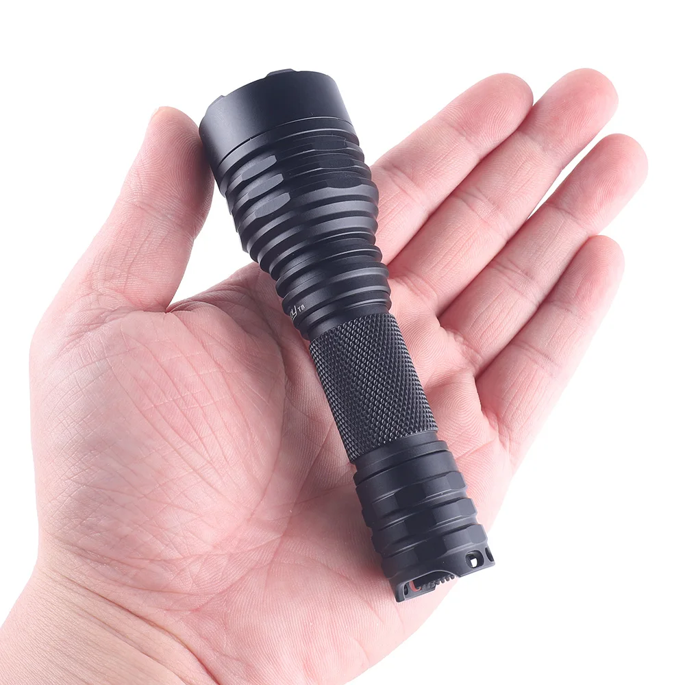 Convoy T8 SFT-25R flashlight 12 groups AA 14500 compact and