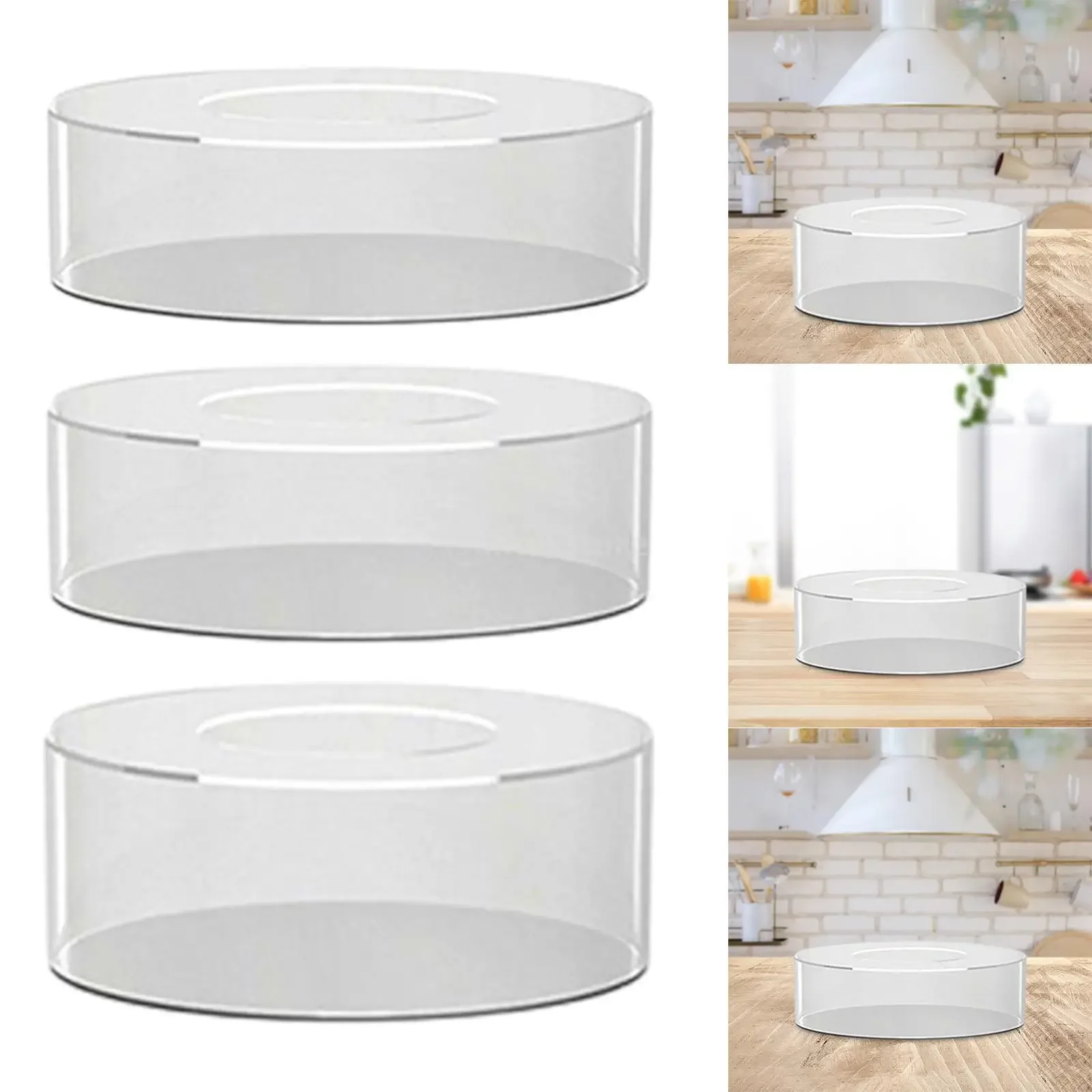 

Transparent Acrylic Round Cake Stand Dessert Display Stand Suitable for Wedding Birthday Party Dessert Table Display Stand