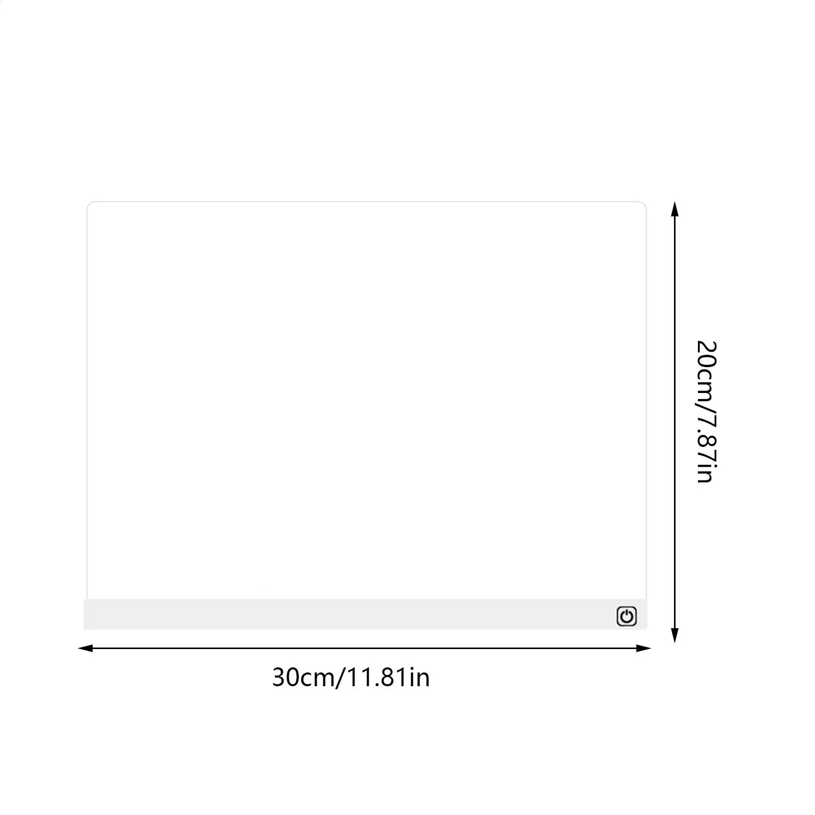 Oplichtende tekentafel 7 kleuren Droog wissen Aanraakbediening Schilderen Speelgoed Led-lichtbord voor kinderen Nachtlampje Thuiskantoren School