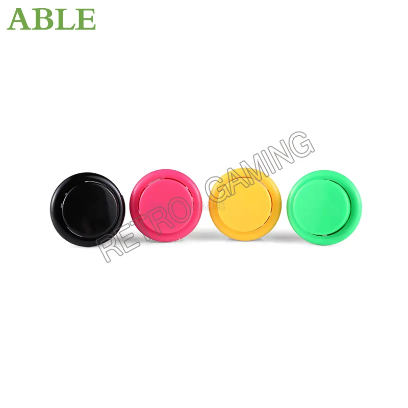 

1 шт. аркадная Кнопка многоцветное управление аксессуары PC переключатель мгновенный для машины Jamma Mame Ретро консоль