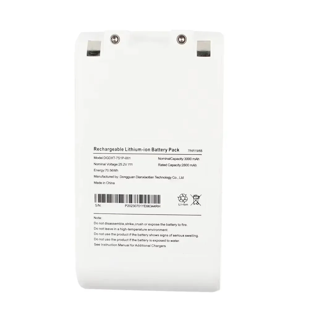 NEW Replacement Battery DGDXT-7S1P-001 For Xiaomi Mijia Wireless Vacuum Cleaner G9 G10 G9 Plus G10 Plus 3000mAh