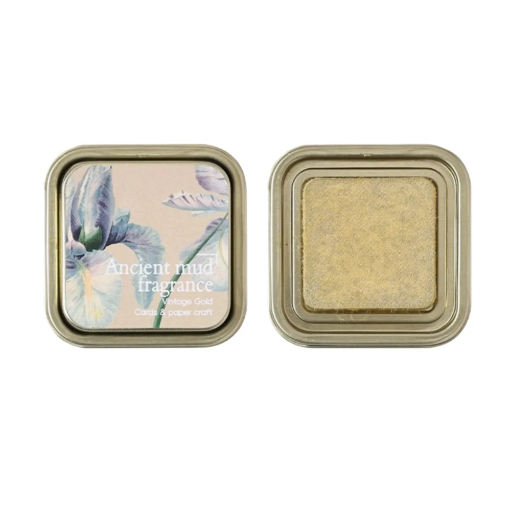 New Universal Student Ink Pad Square Oil-based ink & felt Self Ink Stamp Multiple Colors Stationery Inkpad Holiday Gifts