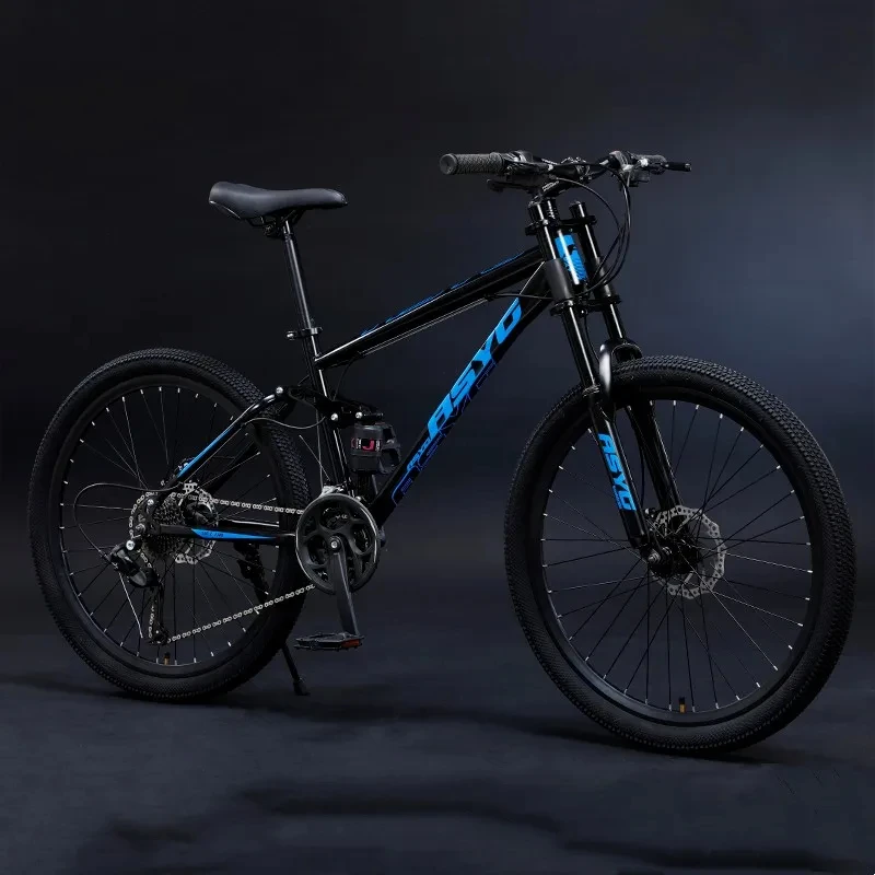 26 inch MTB Full Suspension off-road bicicleta track soft tail Mountain Bike variable speed off-road racing 21/24/27/30 speed