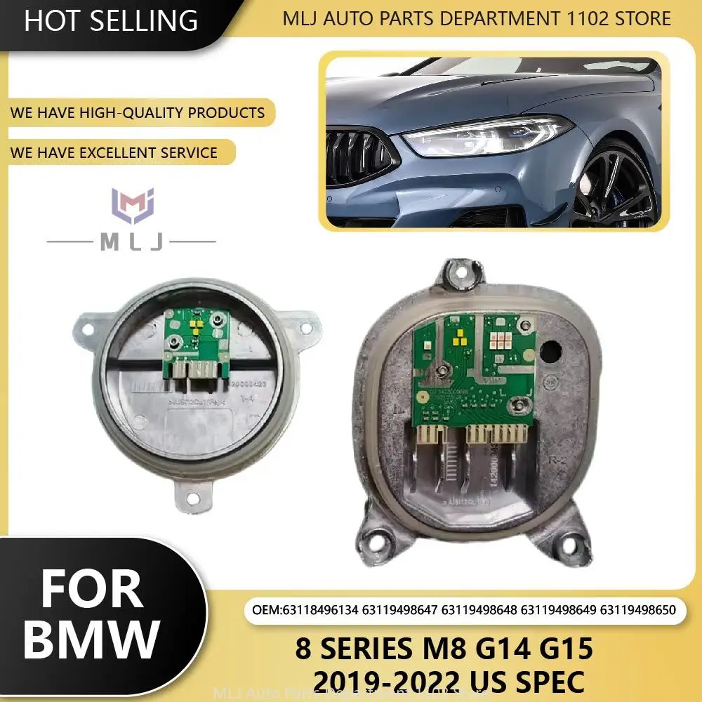 

63118496134 63119498649 63119498650 For BMW 8 Series M8 G14 G15 G16 2019-2022 US Version LED Angel Eye DRL Module Unit