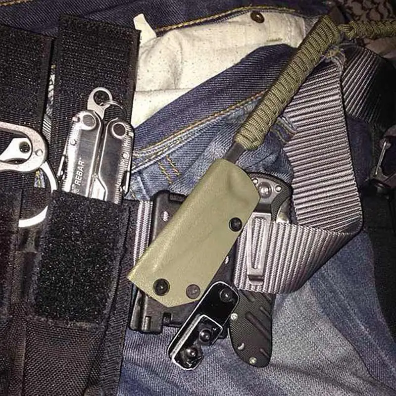 Camp Travel Belt for Knife Kydex Sheath/holster Holster