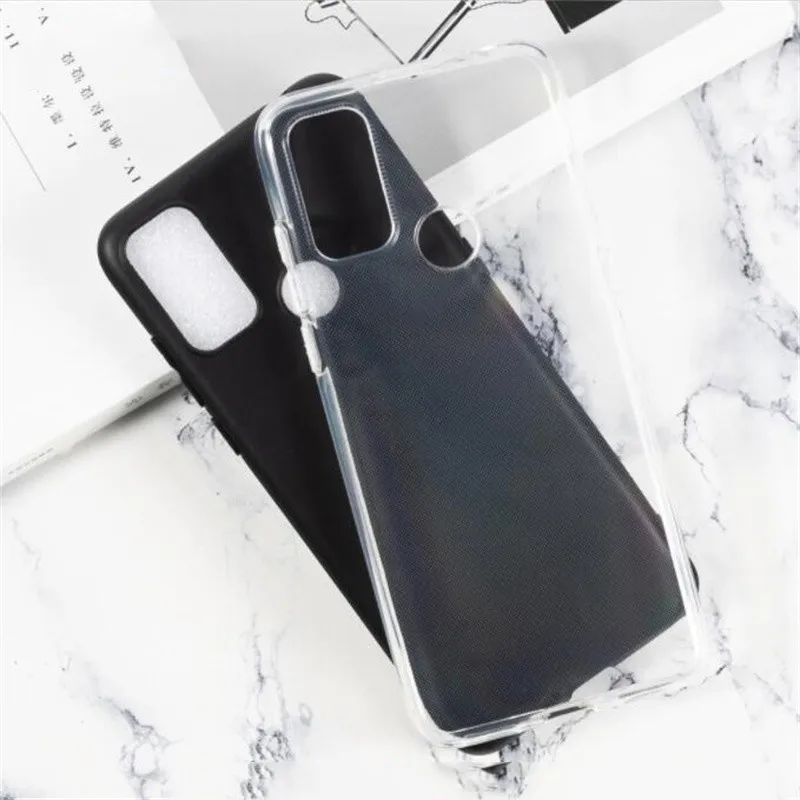 Caso preto para alcatel 3l 1s 2021 6025h tpu macio silicone volta capa à prova de choque para alcatel 1s 2021 caso proteção