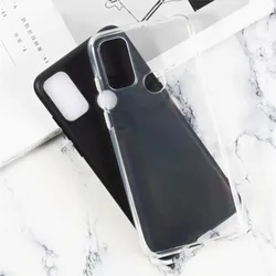 Black Case For Alcatel 3L 1S 2021 6025H Soft TPU Silicone Back Cover Shockproof Cover For Alcatel 1S 2021 Protection Case