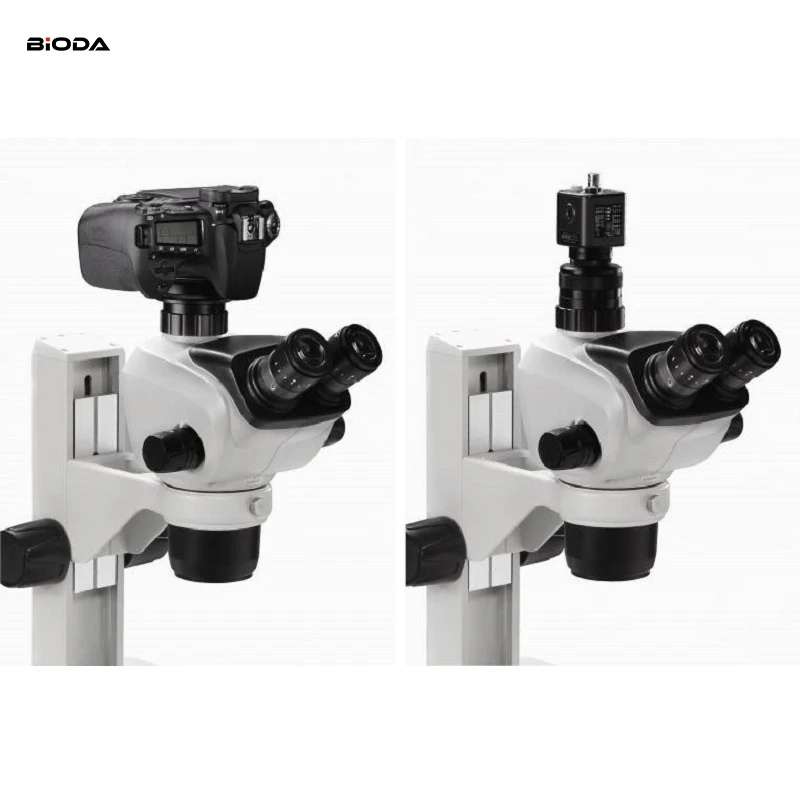

High Quality Laboratory Industrial Educational 0.65X-5.3X LED Dissection Zoom Stereo Microscope