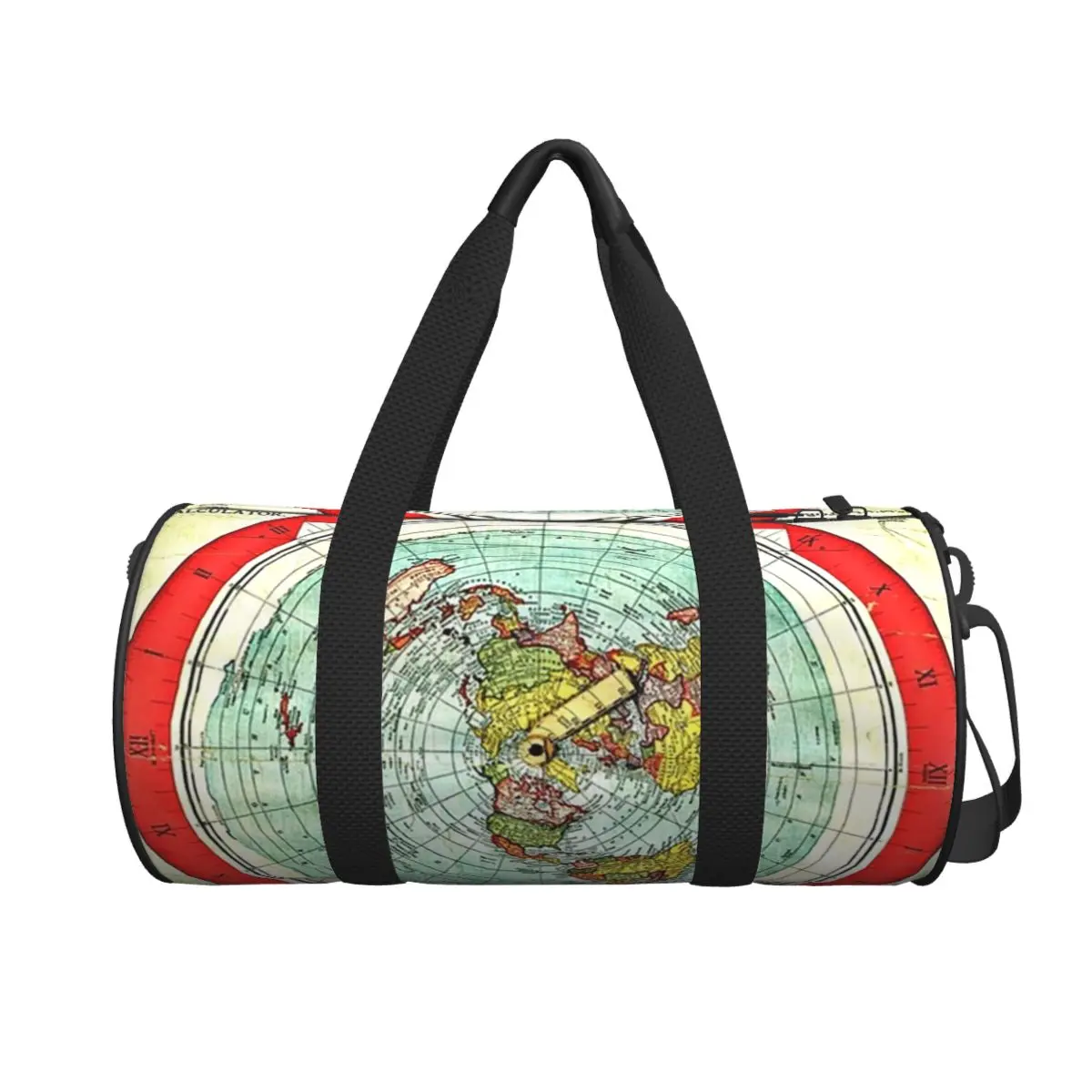 

Gleason 1892, карта плоской Земли, исследование, плоский земной, большая спортивная сумка, многофункциональная дорожная сумка, сумки для фитнеса