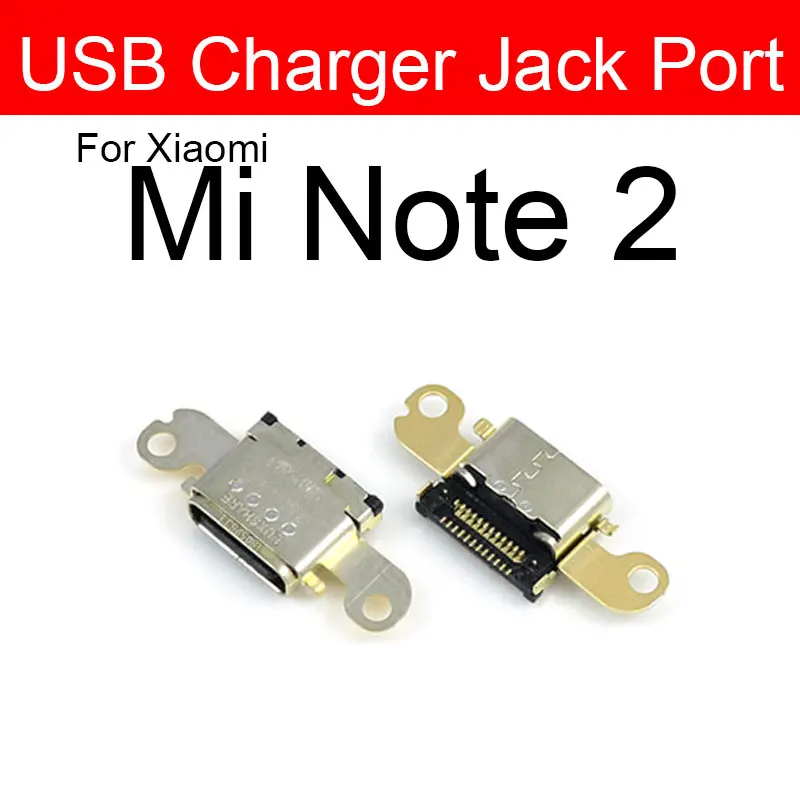 Usb Charge Jack Port Plug Connector For Xiaomi Mi Note 2 3 Pro Usb Chargring Dock Socket Cell Phone Replacement Repair Parts