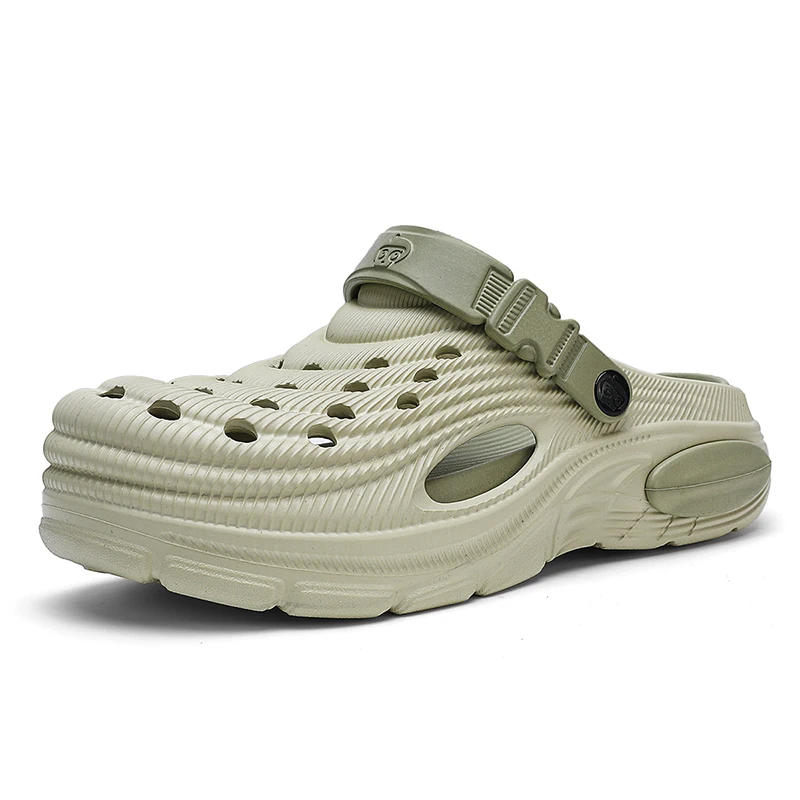 

Large Size Men's Casual Slippers Sandals Summer Lightweight Fashion Thick Sole Comfort Footwear Men's Women's Slippers