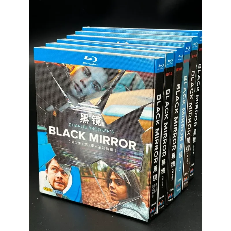 Black Mirror Seasons 1 to 7 8BD Douban High Score Praise Classic Science Fiction Thriller American Drama