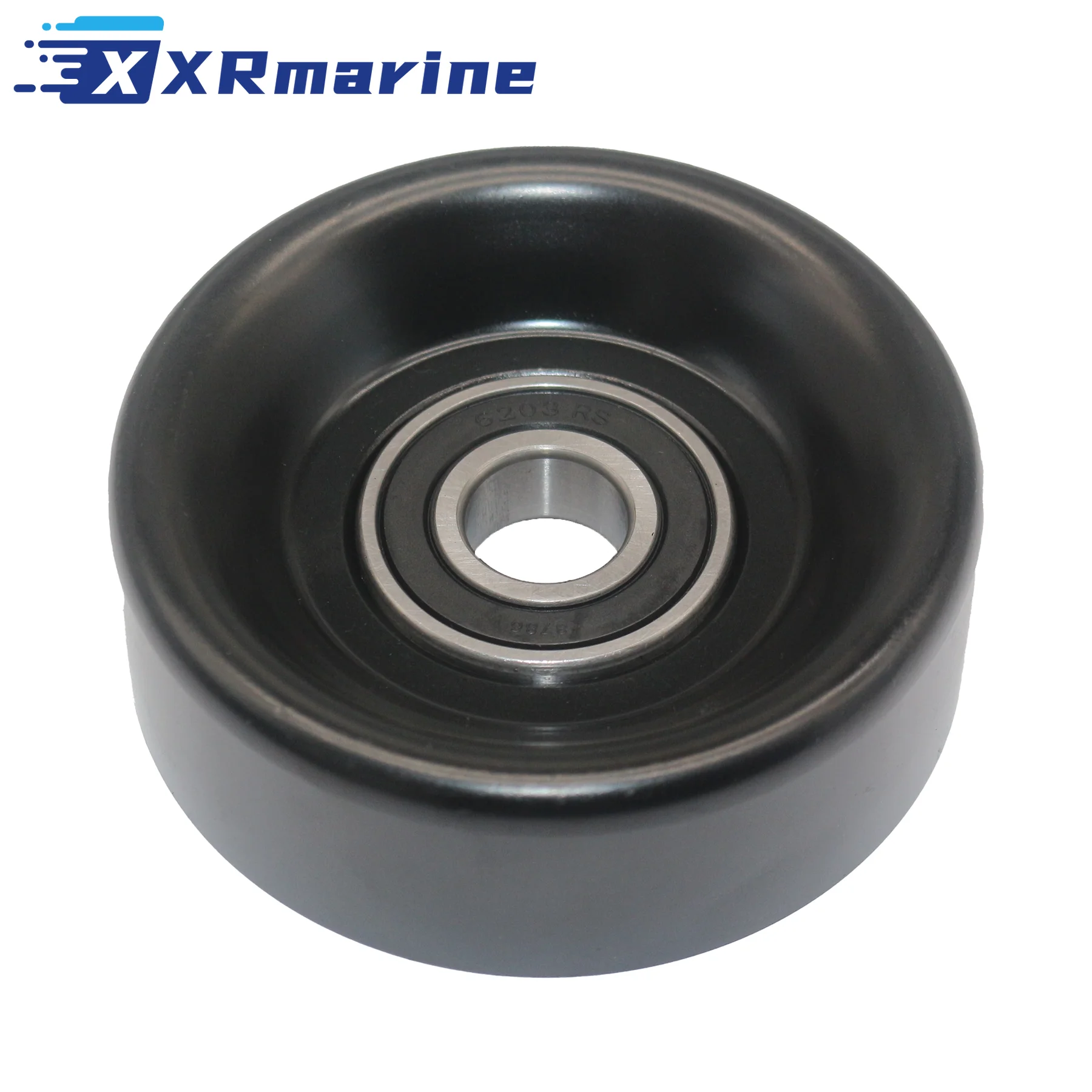 Serpentine Idler Pulley for Volvo Penta 3.0L 4.3L 5.0L 5.7L 8L 8.1L DPX375/420 V6/V8 Engines OE: 3861009