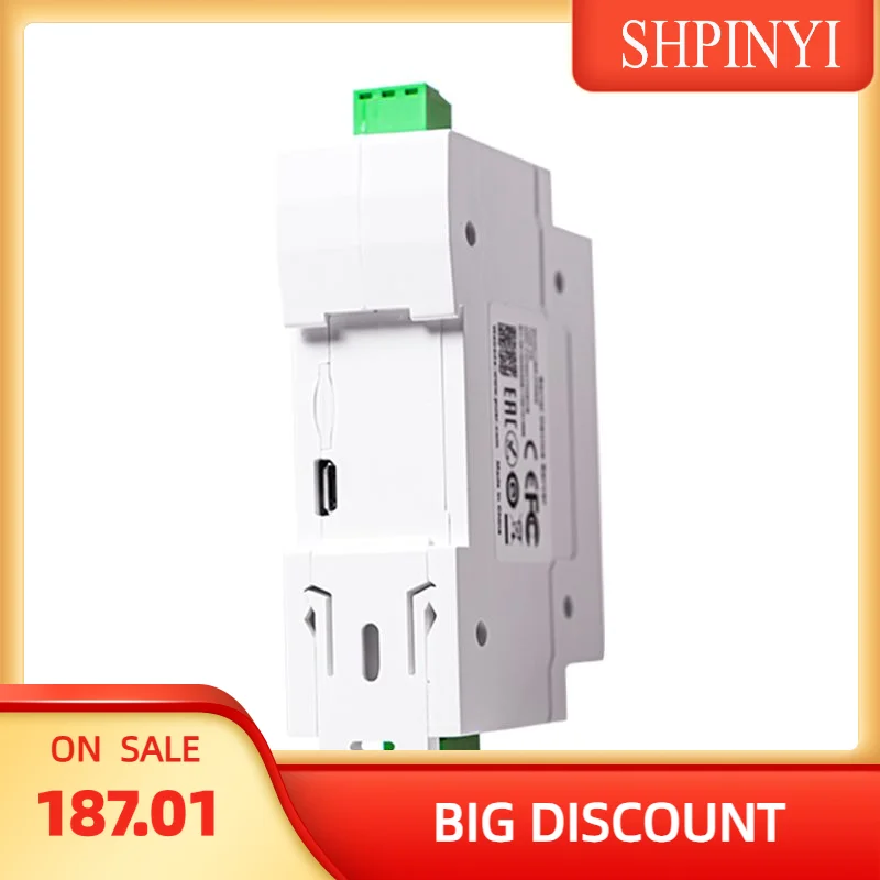 

USR-DR301 Промышленный преобразователь Modbus RTU в Modbus TCP RS232 в Ethernet