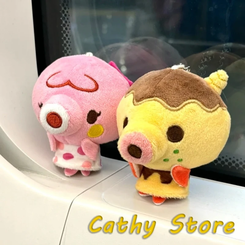 

9cm Plush Doll Game Animal Crossing: New Horizons Marina Zucker Cute Bag Pendant Soft Stuffed Doll Animal Model Peripheral Gifts