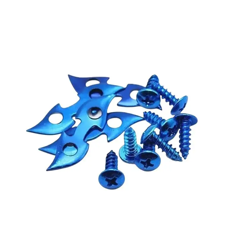 Motorcycle Electric Vehicle Modification Parts Color Screw Repair Plastic Shell Repair Connecting Piece Self-tapping Screw