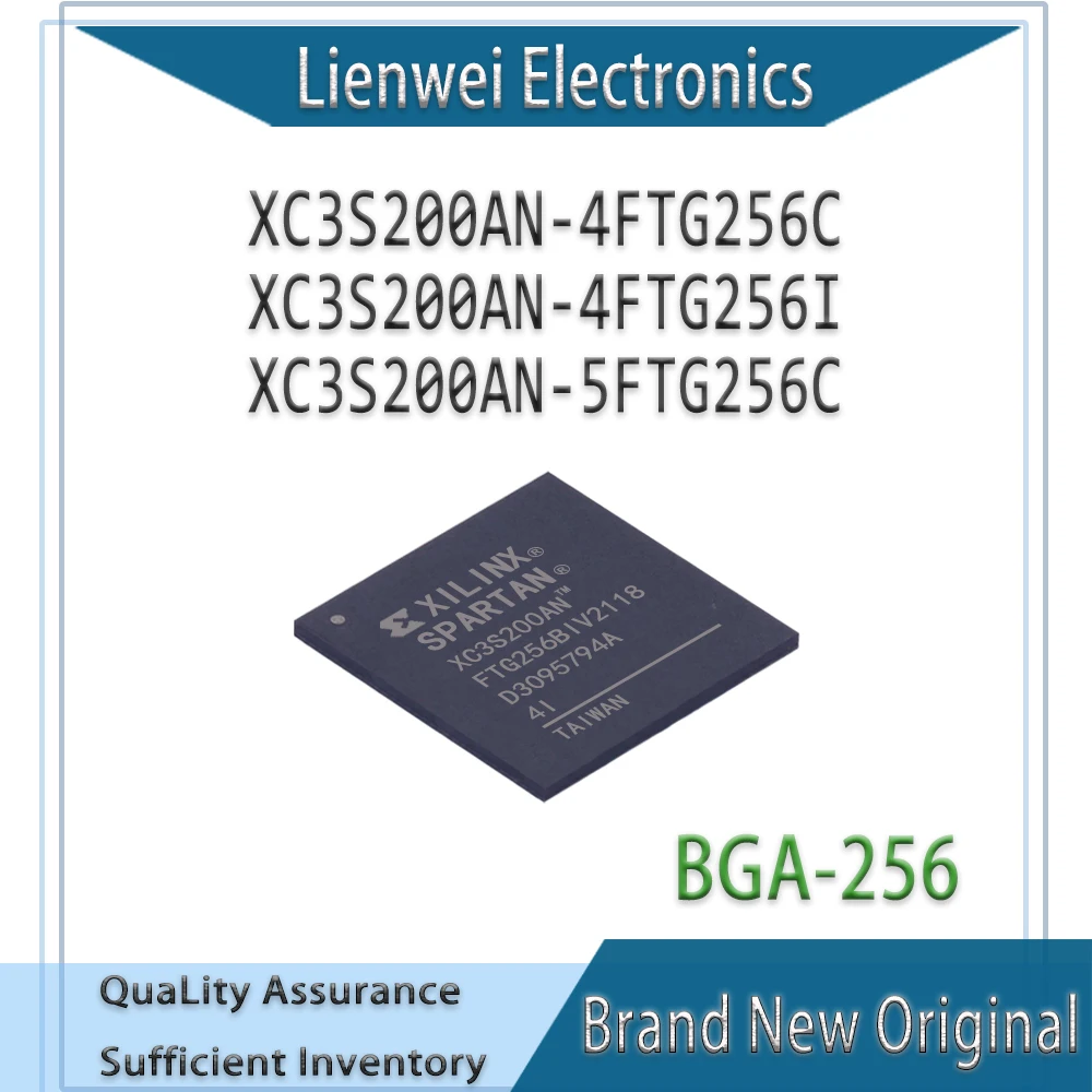 

100% New Original XC3S200AN XC3S200AN-4FTG256C XC3S200AN-4FTG256I XC3S200AN-5FTG256C IC Chipset BGA-256
