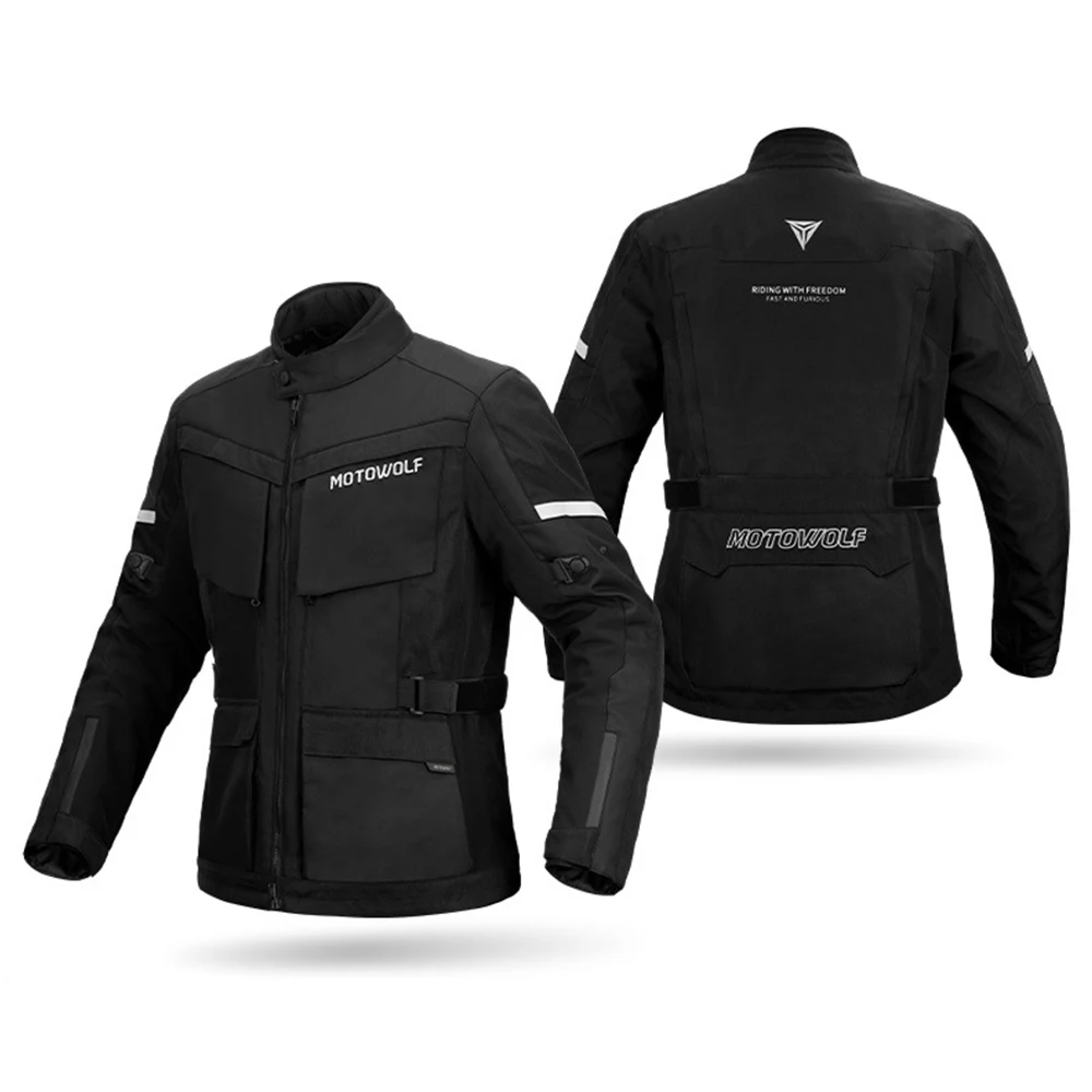 Motorcycle Jacket Women Men's Heating Jacket Off-road Jacket Racing Winter Clothing Keep Warm Built-in CE Protector