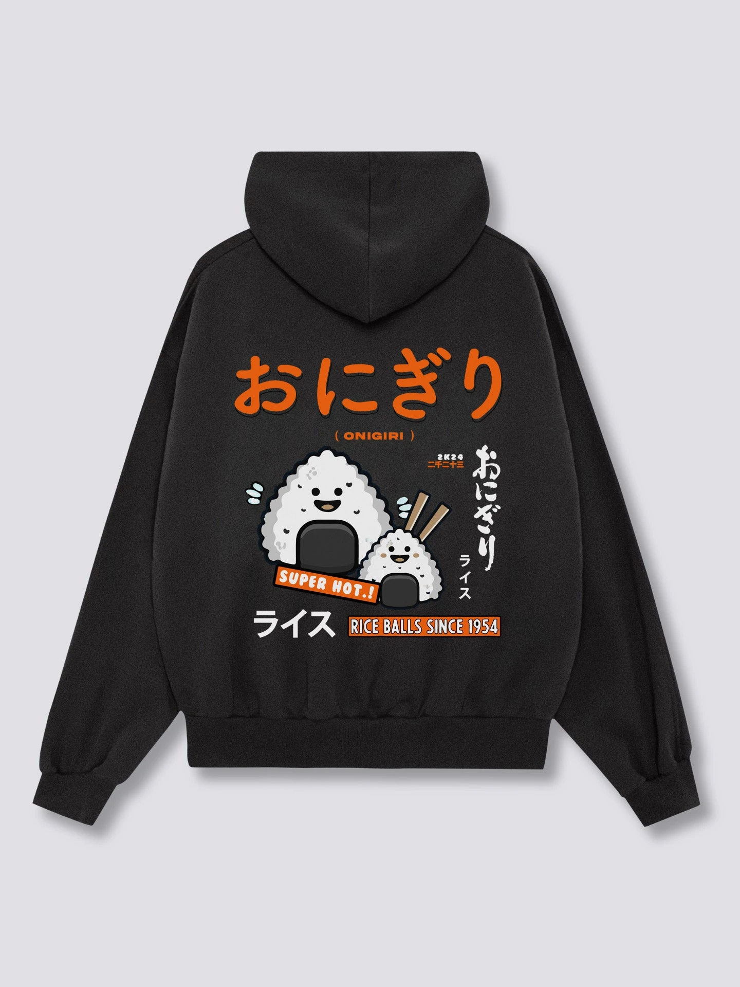 Men Women Harajuku Streetwear Oversized Hoodie Back Graphic Japanese Anime Print Hoodie Pullover Sweatshirt Vintage Hooded Tops