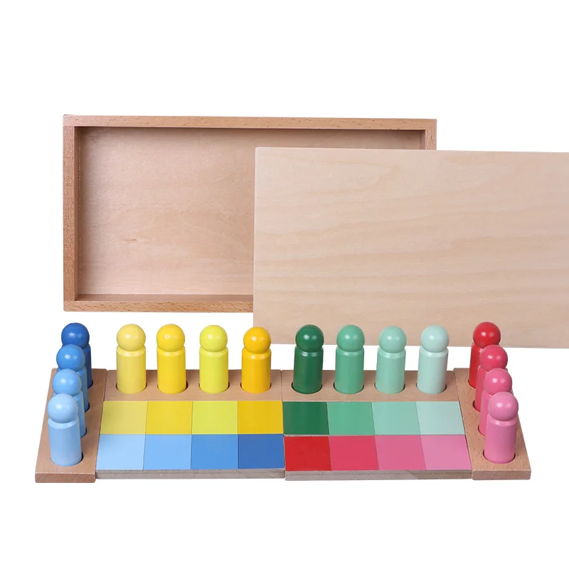 New  Toys Montessori Color Resemblance Sorting Task Wood Version Toys Brinquedo Sensorial Toy Early Learning Gifts for 