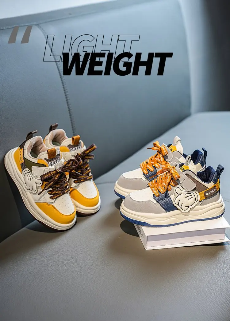 Atmungsaktive Freizeitschuhe für Kinder, Jungen und Mädchen, rutschfest, leicht, flexibel, bequemes Design, Turnschuhe für Kinder, Outdoor-Spielschuhe – Detail 2