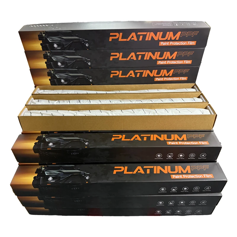 Pellicole protettive per vernice per auto in raso TPU trasparente autorigenerante TPU 1,52 * 15 m PPF Anti giallo Pellicola per carrozzeria per auto satinata opaca PPF TPU