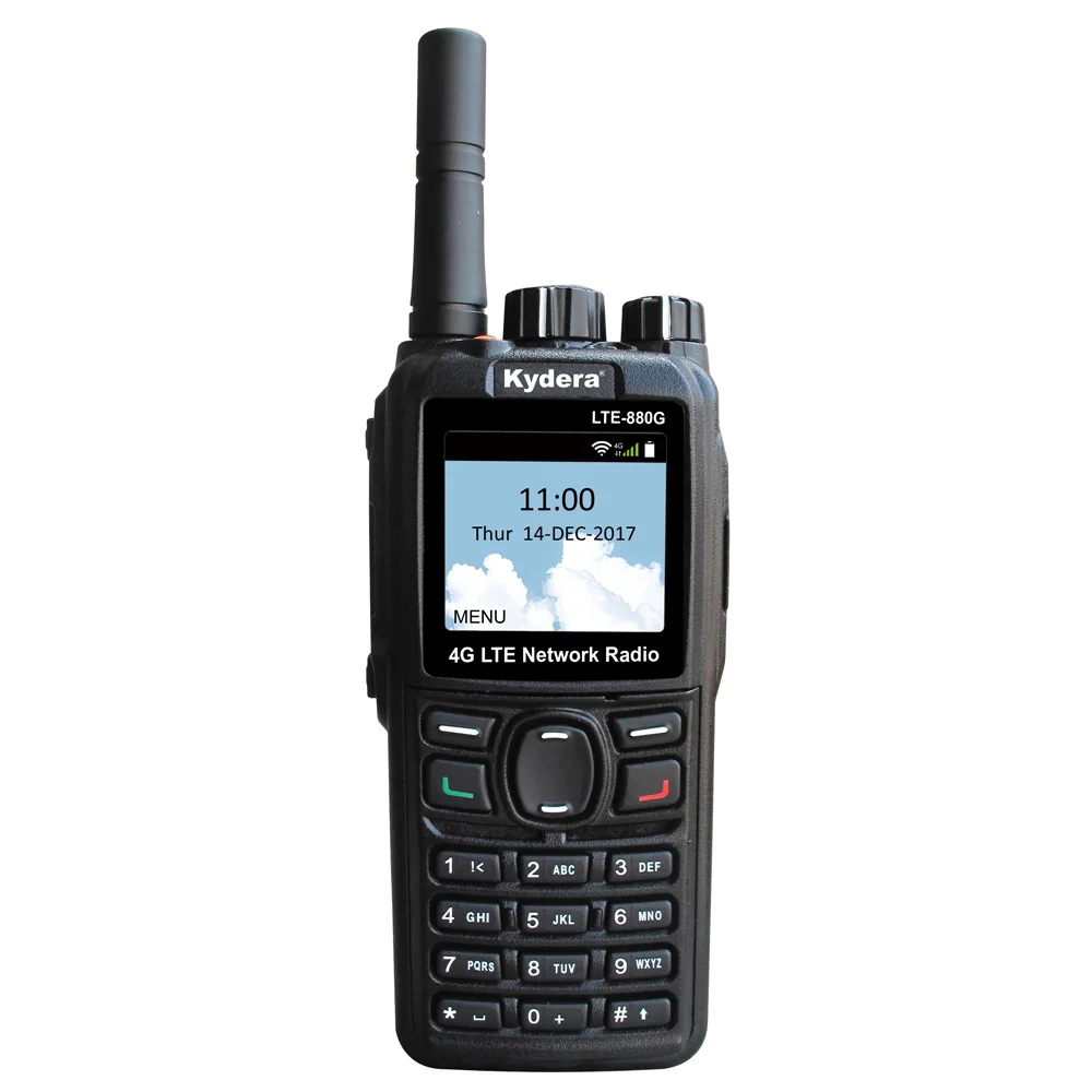 

PoC 4G Phone GPS Wifi Radio Walkie Talkie Long Range Wireless Transceiver Waki Taki 100km with Dispatching System