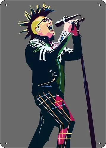 WPAP Maynard Keenan Poster Metall-Blechschild Männerhöhle Coole Wanddekoration
