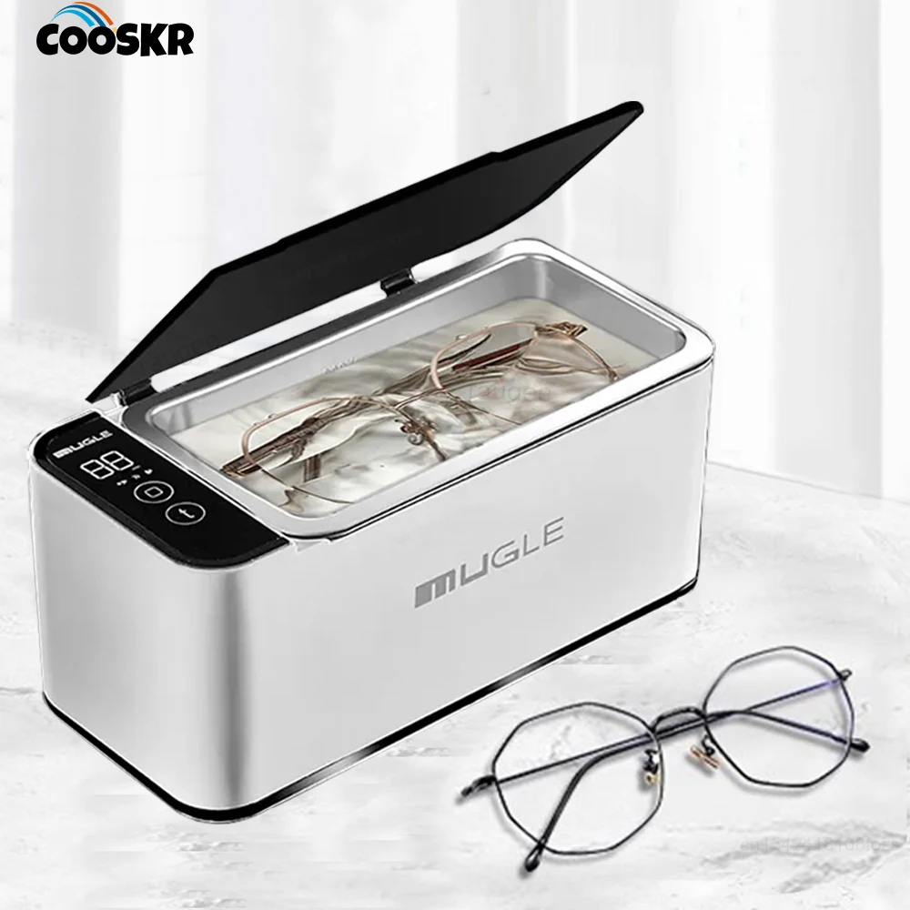 

Ультразвуковой очиститель 35 Вт Высокочастотная ультразвуковая стиральная машина для очков Ювелирные изделия Очиститель часов Ультразвуковой очиститель очков