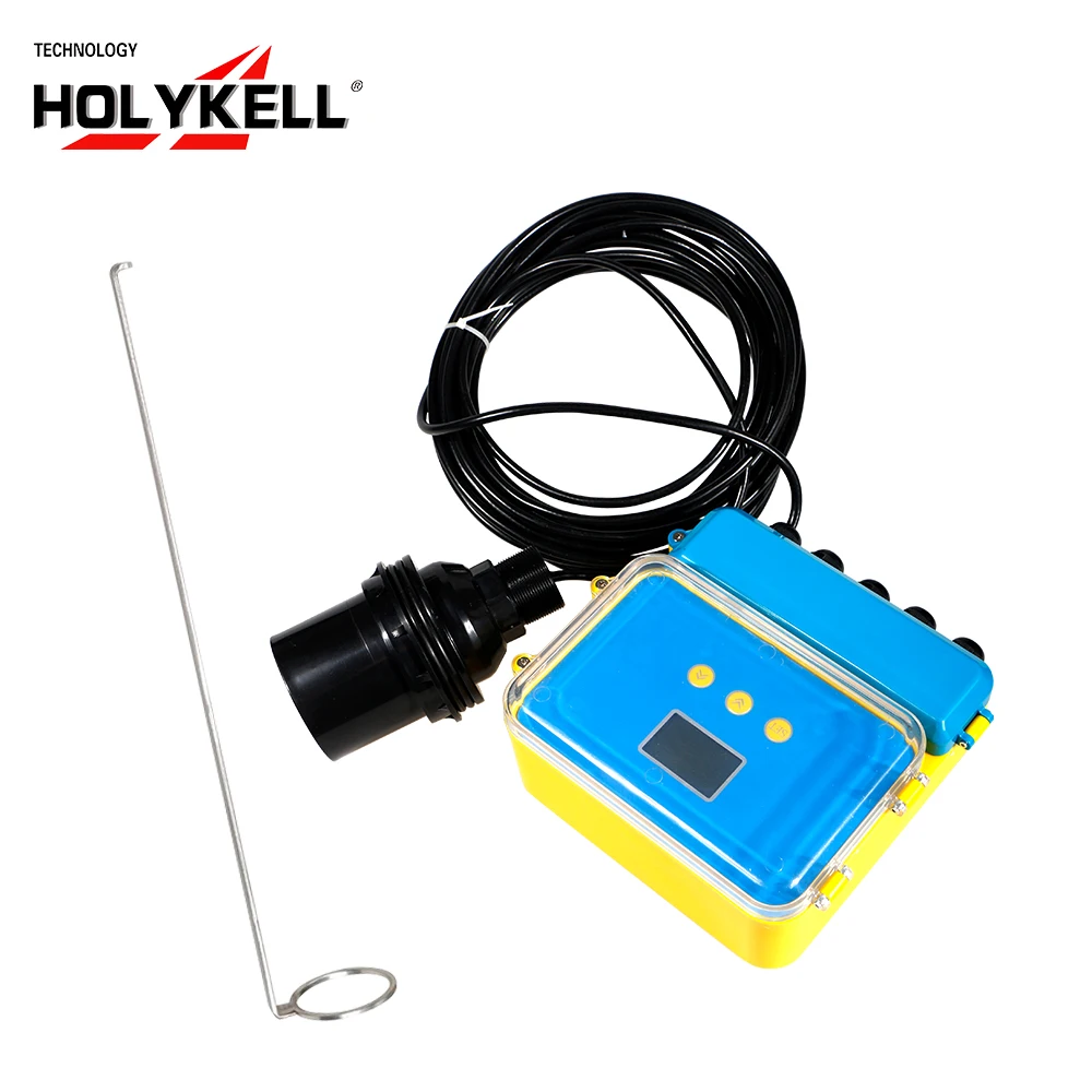 Holykell high quality ultrasonic open channel flow meter for measuring high discharge of rivers