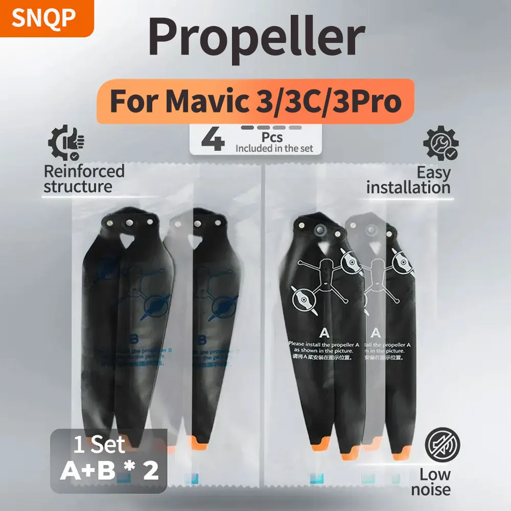 Śmigło 9453F do DJI Mavic 3/Mavic 3 Pro/Mavic 3 Classic, szybkozłączka, składane, lekkie, akcesoria do śmigieł. — zdjęcie produktu 6