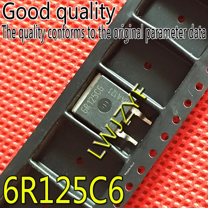 New  original large chip  6R125C6 IPB60R125C6 TO-263-3 MOSFET  N-Channel  Fast shipping.Wholesale discount.