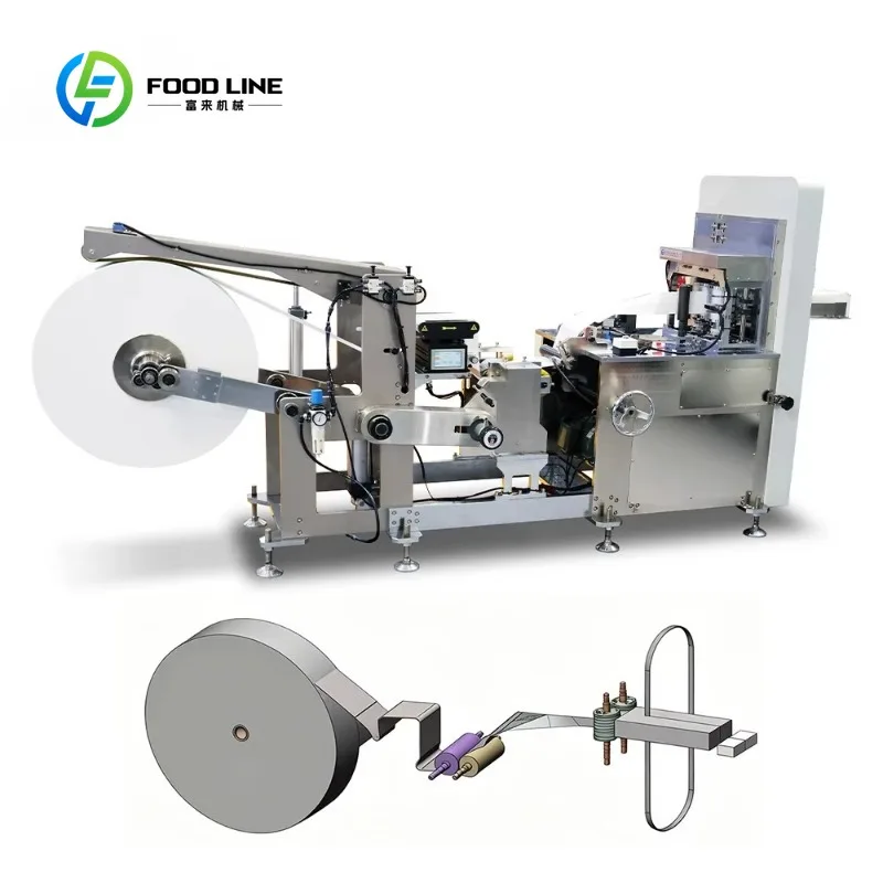 Custom made High-speed Automatic Napkin Tissue Paper Folding Manufacturing Machine Napkin Printing Embossing