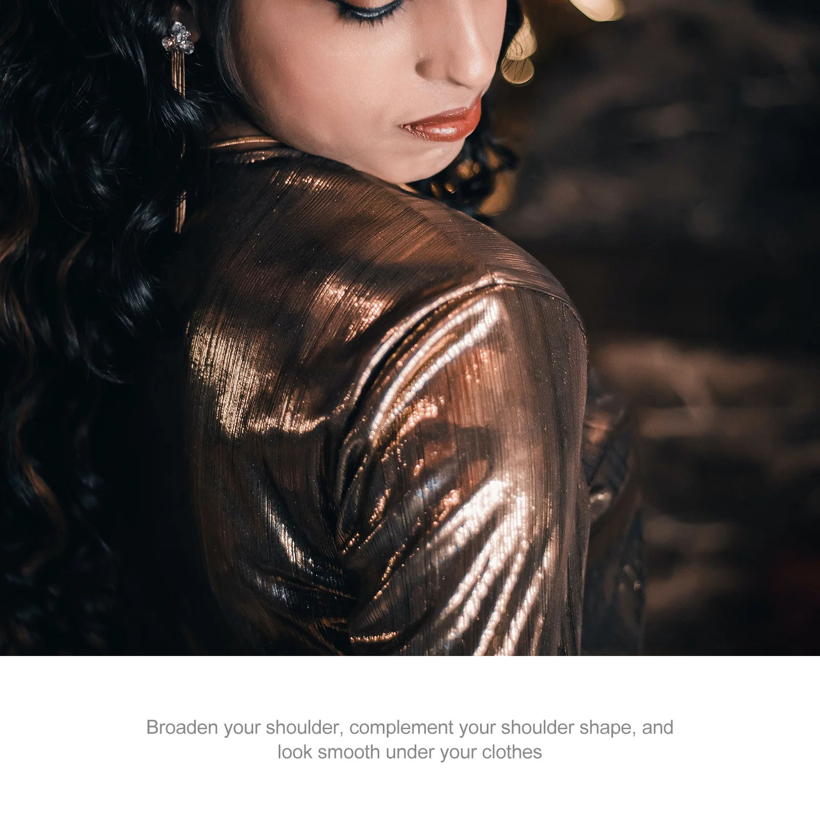 3 أزواج من وسادات الكتف غير المرئية بوليستر كتف غير قابلة للانزلاق للنساء بدلة معطف وسترة بديلة عالمية #2