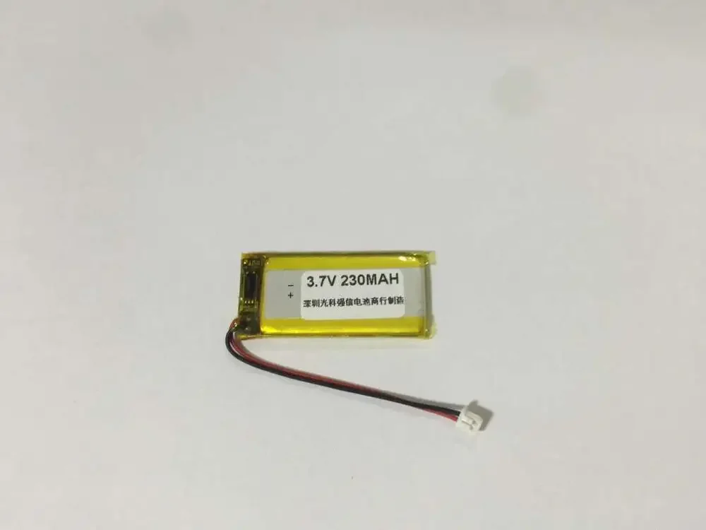 Nieuwe volledig capacitieve 3,7 V polymeer-lithiumbatterij 271737   230MAH MP3 Bluetooth-headset / apparaat / Mini