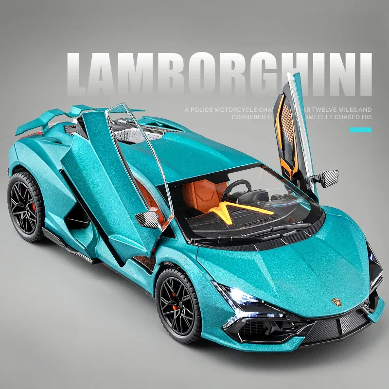 Diecast Simulation Lamborghini Aventador Car Model Alloy Toy Vehicle 1/32 Scale Miniature Voiture Collective Home Decor Boy Gift