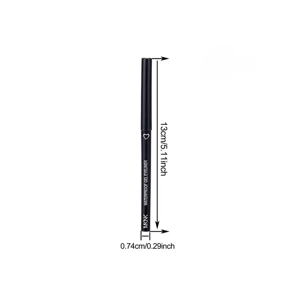 10 Stück schwarze und braune ultrafeine, geschmeidige Eyeliner-Gelstifte, die nicht leicht verblassen, ultrafeine Stiftspitze, geeignet für Anfänger_voghion.com